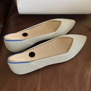 Rothy’s Diamond Twill pointed flat